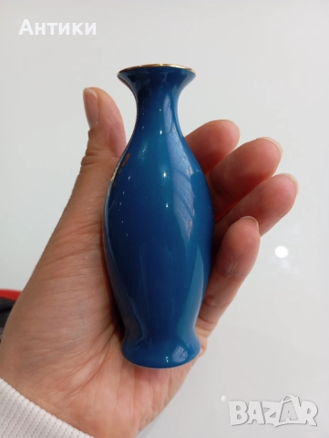 Миниатюрна китайска порцеланова ваза, снимка 11 - Вази - 52625996