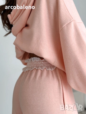 Стилен дамски комплект от две части SOFT CHIC, 4цвята , снимка 14 - Комплекти - 53637782