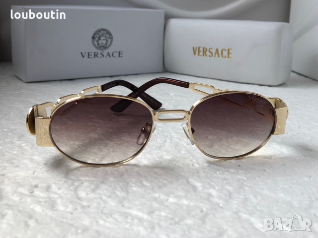 Versace 2022 дамски слънчеви очила,унисекс слънчеви очила , снимка 3 - Слънчеви и диоптрични очила - 36051661