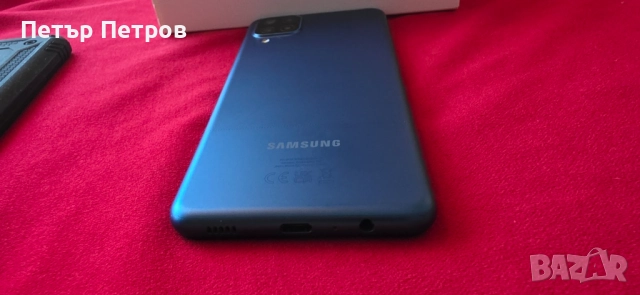 Samsung Galaxy A12 64GB Blue ПЪЛЕН КОМПЛЕКТ!-разпечатан за снимките!, снимка 8 - Samsung - 51923932