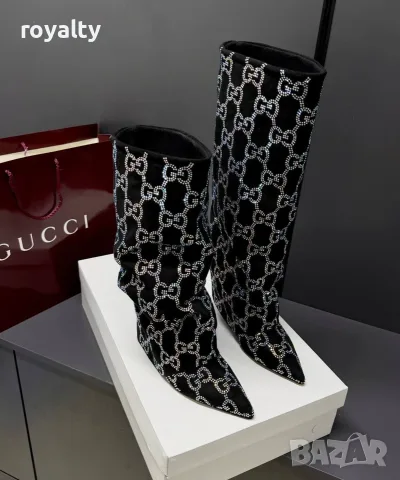 Gucci Нови Дамски Ботуши Гучи , снимка 4 - Дамски ботуши - 56135308