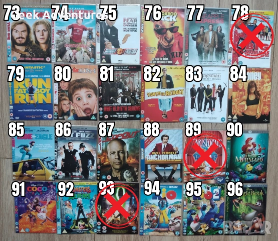 Комедия Филми DVD's - Оригинални Дискове ДВД на Английски Език - 5 лв/бр, снимка 5 - Комедии - 47015749