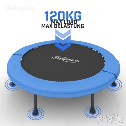 Фитнес батут Physionics 102 см, снимка 2 - Фитнес уреди - 53741972