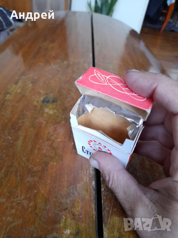 Стара кутия от цигари Столичние, снимка 7 - Колекции - 44558877