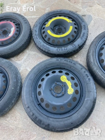 1бр - 16 цола резервна гума патерица 5х120 БМВ 5x120 BMW, снимка 9 - Гуми и джанти - 51269058