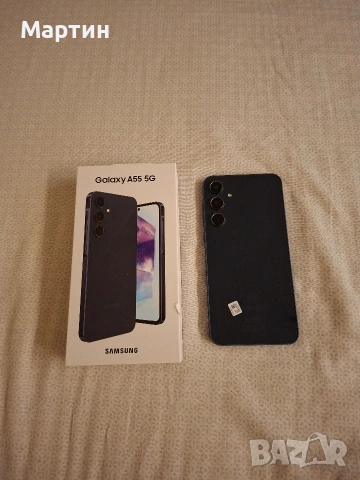 Samsung A55 5G с гаранция до 11.09.2026, снимка 2 - Samsung - 53484522
