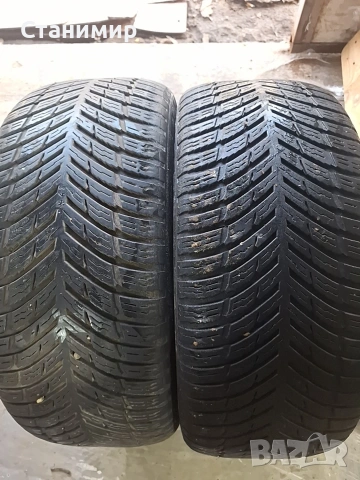 2 бр зимни 225/45R17 с дот 23г и 5+ грайфер.