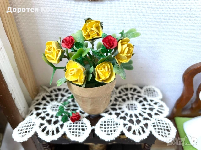 Красива 3д украса с миниатюри , снимка 2 - Антикварни и старинни предмети - 51132192