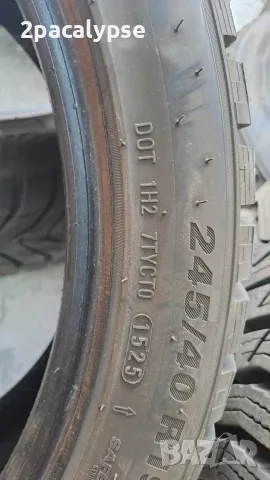 Зимни гуми Kumho 245/40 R19, снимка 5 - Гуми и джанти - 56056188