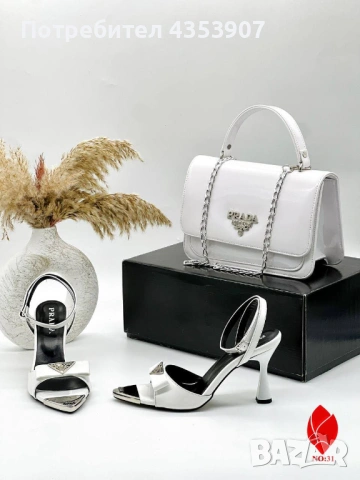 Prada дамски обувки, снимка 9 - Дамски обувки на ток - 53702433