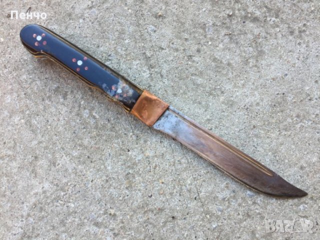 стар български нож, снимка 2 - Ножове - 35844544