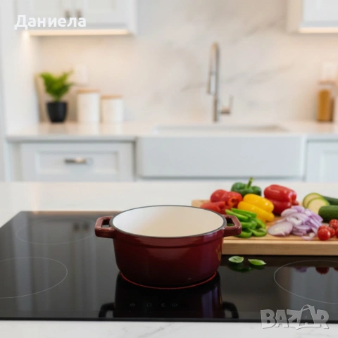 Michelino Мини чугунена тенджера 10 см – компактен съд за сосове и индивидуални порции, снимка 5 - Съдове за готвене - 53256880