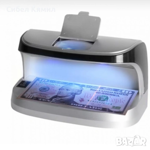 Детектор за фалшиви банкноти – преносим UV детектор с магнитен сензор и вградена батерия, снимка 5 - Друга електроника - 53086812