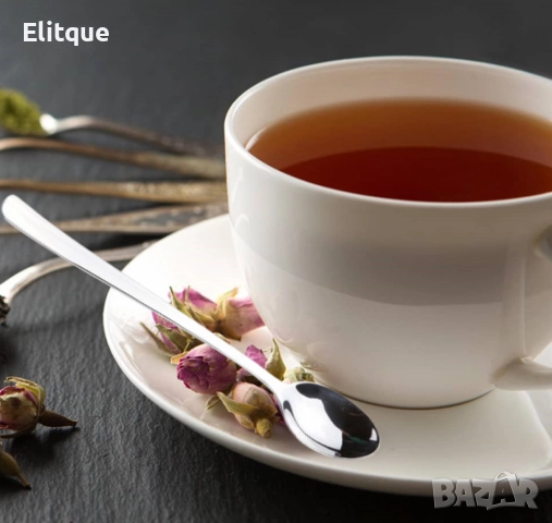 Комплект чаени лъжички 3 броя, дълга дръжка