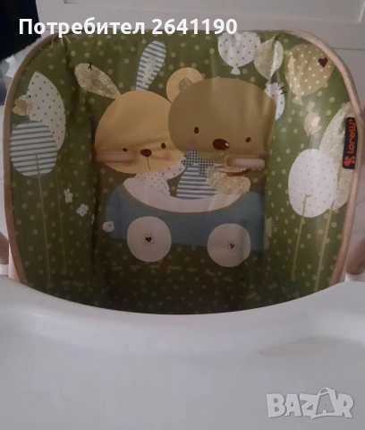 Стол за хранене на lotelli в комбинация с малко столче., снимка 5 - Столчета за хранене - 53096890