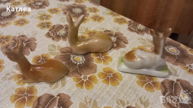 Порцеланова сърна , снимка 3 - Статуетки - 53622053