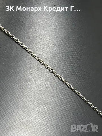 Сребърно колие, снимка 2 - Колиета, медальони, синджири - 48871862