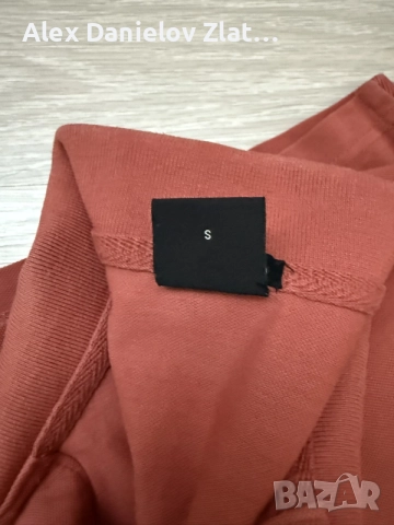 Мъжка поло тениска Hugo Boss Pima Cotton (Керемидено червена), снимка 3 - Тениски - 55861481