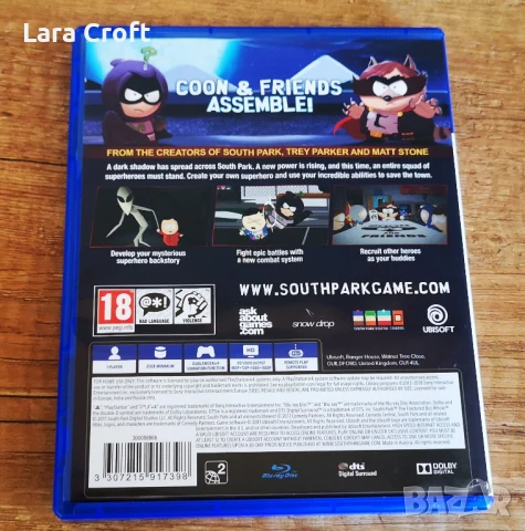 PS4 SOUTH PARK The Fractured But Whole PlayStation 4 , снимка 3 - Игри за PlayStation - 50917540