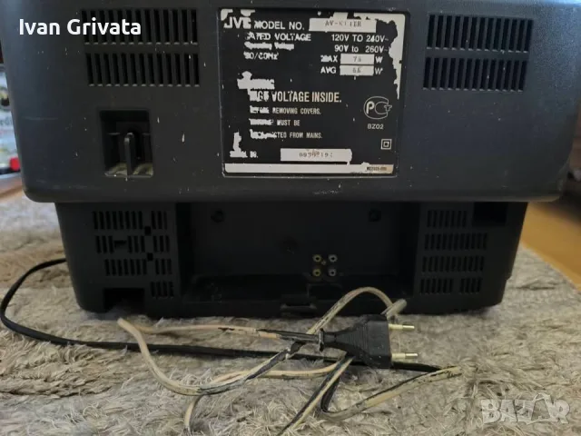 Телевизор JVC 14", снимка 3 - Телевизори - 55881906