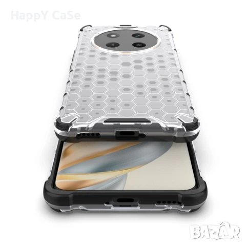 Honor Magic 7 Lite / HONEYCOMB MAGSAFE Удароустойчив кейс гръб калъф, снимка 10 - Калъфи, кейсове - 50498765