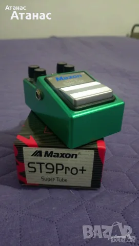 Ефект за китара - Maxon ST-9 Pro+ Super Tube, снимка 2 - Китари - 56268621