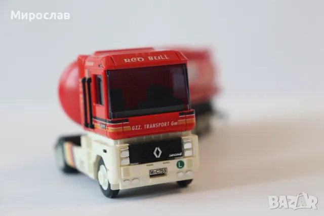 AMW 1:87 H0 RENAULT MAGNUM ЦИСТЕРНА КАМИОН TIR МОДЕЛ ВЛЕКАЧ, снимка 6 - Колекции - 49918938