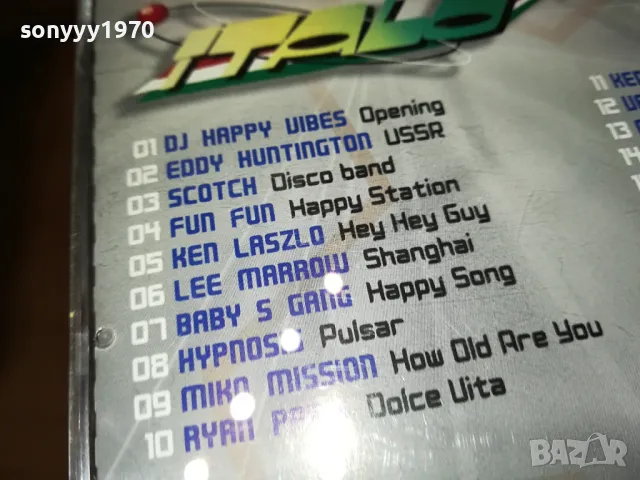 ITALO MEGA DANCE 4 CD 0304251731, снимка 8 - CD дискове - 49753133