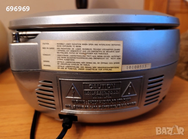 compact disc digital audio cd player United, снимка 3 - Радиокасетофони, транзистори - 53305270
