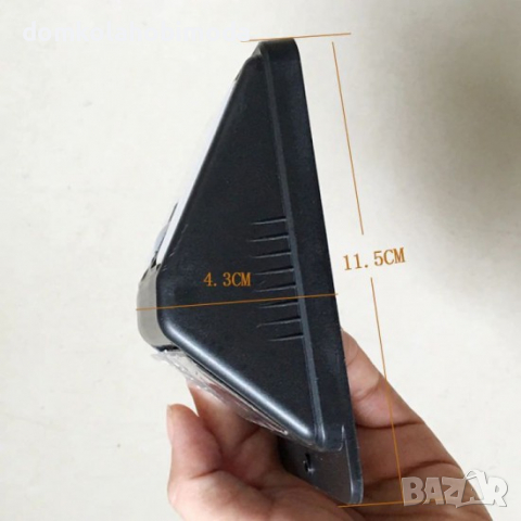 Соларна LED лампа с датчик за движение, 11.5см. Бяла светлина, снимка 2 - Соларни лампи - 36199498