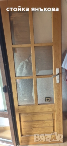 Продавам две дървени врати., снимка 3 - Интериорни врати - 52348734