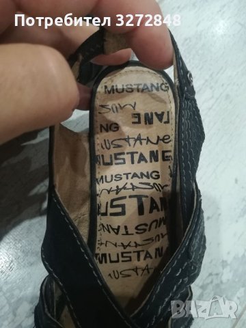 Дамски обувки MUSTANG /естествена кожа - N36, снимка 2 - Дамски обувки на ток - 40888433