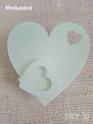 Метално сърце за окачване, снимка 2 - Декорация за дома - 53618121