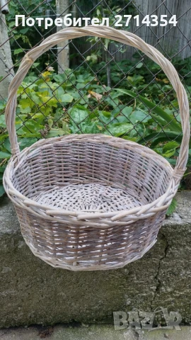 Плетена кошница , снимка 5 - Други стоки за дома - 50844272