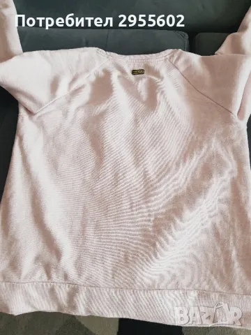 Barbour international бледорозов суитчър XL, снимка 8 - Суичъри - 49930909