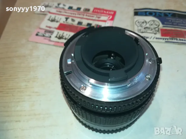 NIKON MADE IN JAPAN-ОБЕКТИВ ВНОС SWISS 0111241616, снимка 18 - Обективи и филтри - 47803676