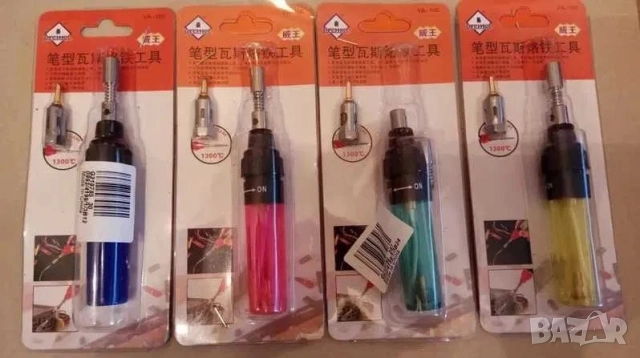 Терморегулируем поялник,Газов поялник,горелка, 2в1,5 модела, снимка 9 - Други инструменти - 52945228