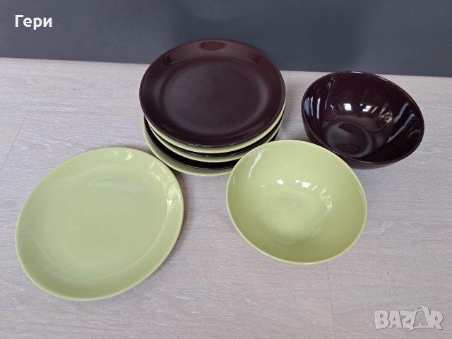 Цветни чинии, снимка 2 - Чинии - 39535562