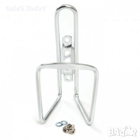 Поставка за шише за велосипед , Алуминий, Сив