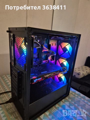 Геймърски компютър гаранция/i5 9400f 16GB,GTX 1070ti 8GB, 480GB SSD HDD 500GB, снимка 3 - Геймърски - 52930860