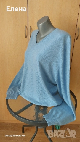 мъжки пуловер.100% кашмир. Gran Sasso.Размер 2XL/ 3XL, снимка 11 - Пуловери - 52583395