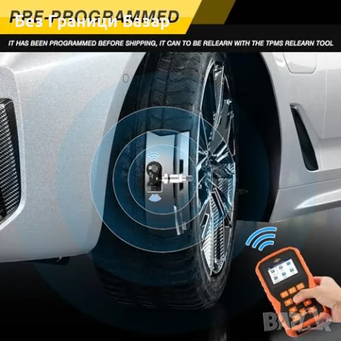 Нов Сензор за налягане на гуми BMW 315/433MHz – всички модели, уред коли, снимка 7 - Друга електроника - 49511536