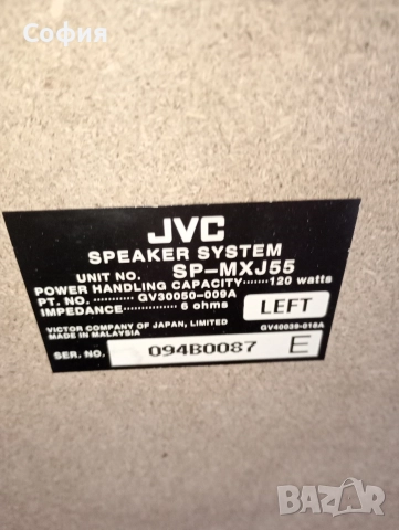 JVC трилентови колони 120w, снимка 4 - Тонколони - 52804069