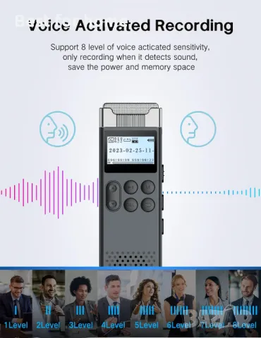 Цифров диктофон/ плеар с 80GB памет от LIMENAMICS, снимка 14 - MP3 и MP4 плеъри - 47468007