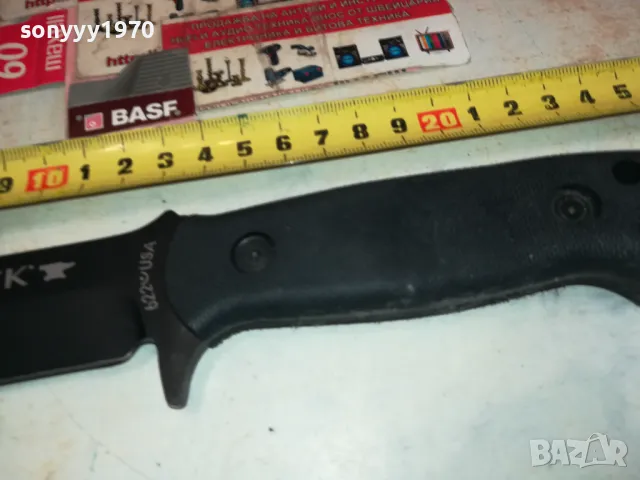 BUCK USA-НОЖ ЧЕРЕН 1303251516, снимка 15 - Ножове - 49480361