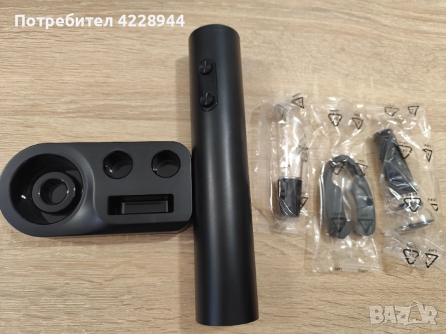 🎄 Коледен подарък за любители на вино – електрически тирбушон 5 в 1 с аксесоари, снимка 11 - Аксесоари за кухня - 51975224