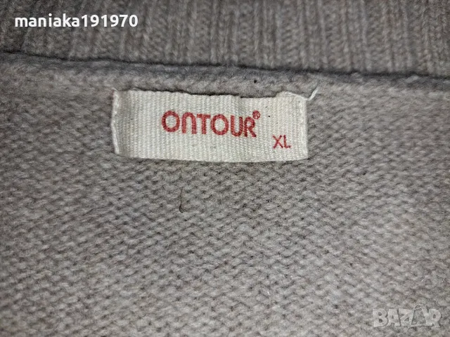 ONTOUR (XL) мъжки дебел пуловер мерино 100% Merino Wool, снимка 8 - Пуловери - 48217227