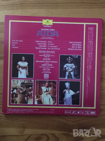 AIDA опера от Верди Лазерен диск. , снимка 2 - Други музикални жанрове - 39012796