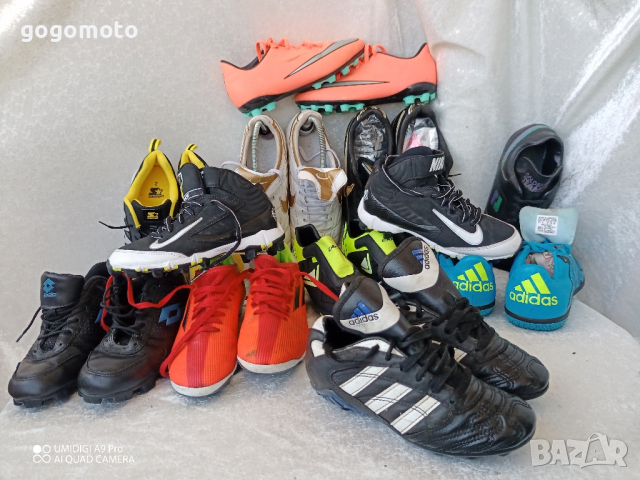 КАТО НОВИ детски бутонки adidas® original classic, футболни обувки, калеври 32 - 33, снимка 15 - Детски маратонки - 44602514