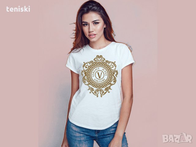  Тениска Versace принт Нови модели,цветове и размери, снимка 7 - Тениски - 33253863